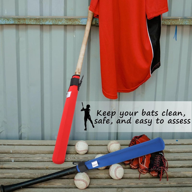 ILHSTY Bat Protector Sleeve for Baseball & Softball, Bat Warmer & Cover With Hook - Image 3